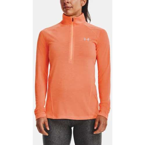 Under Armour Tech 1/2 Zip Majica Oranžna