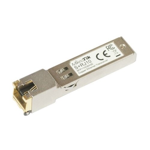MikroTik s+rj10 sfp+ module 10gb/s copper ethernet transceiver ( mt095 ) Cene