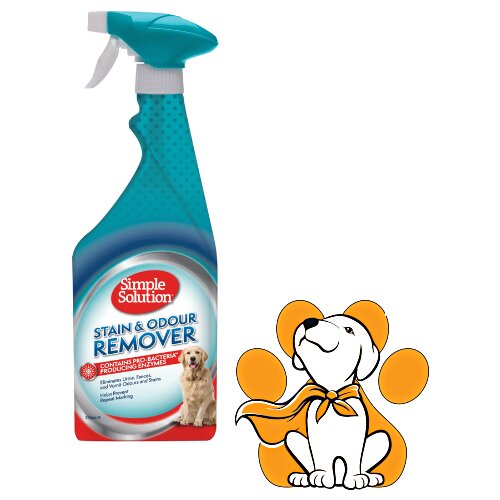 Simple Solution stain & odour remover dogs 750ml, sprej za čišćenje Cene