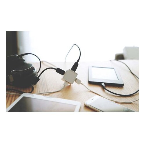 Allocacoc USB Powercube White 10464WT/EUEUMC, 1.5m Cene