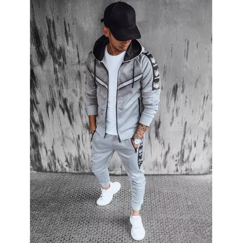 DStreet Gray AX0598 men&amp;#039;s tracksuit Slike