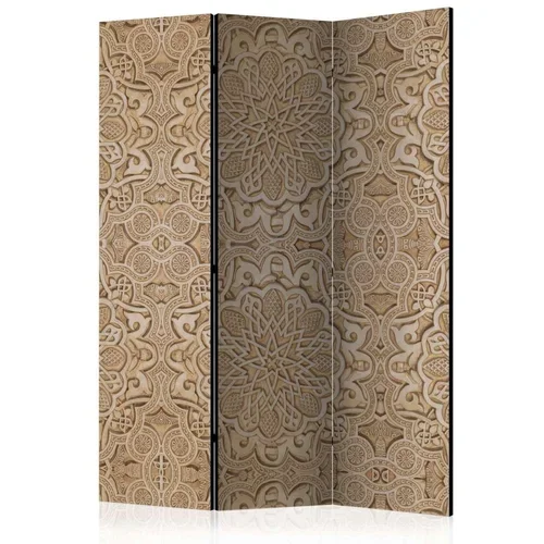  Paravan u 3 dijela - Sand ornament [Room Dividers] 135x172