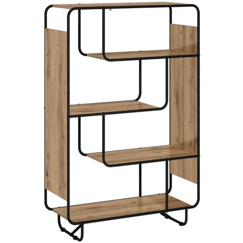  Visoka komoda Hrast artisan 93 5 x 37 5 x 144 cm Prerađeno drvo - Hrast artisan 93 5 x 37 5 x 144 cm Cene