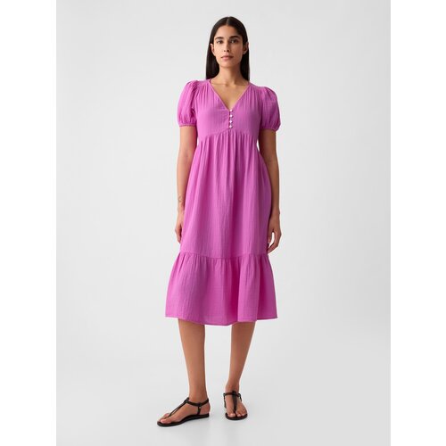 GAP Muslin Midi Dress - Women's Cene