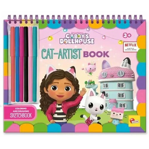 Lisciani Giochi Gabiina kućica za lutke Cat-Artist bojanka - Lisciani Cijene
