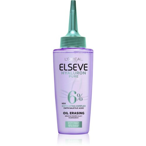 L´Oréal Paris Elseve Hyaluron Pure Oil Erasing Scalp Serum serum za lase mastni lasje 102 ml za ženske Cene