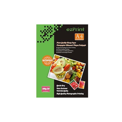 Ezprint foto papir glossy laser A3, 50 listov, 128g Slike