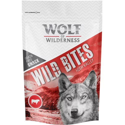 Wolf of Wilderness Wild Bites 3 x 180 g - High Valley - govedina