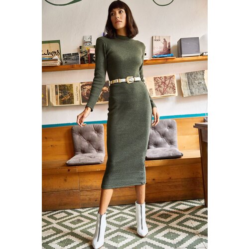 Olalook Dress - Khaki - Bodycon Slike