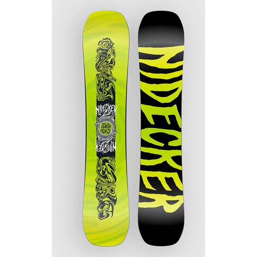 Nidecker Sensor 2027 Kids Snowboard black / yellow / white Slike
