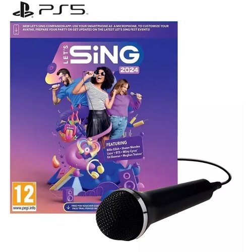 Ravenscourt PS5 Lets Sing 2024 - Single Mic Bundle Cene