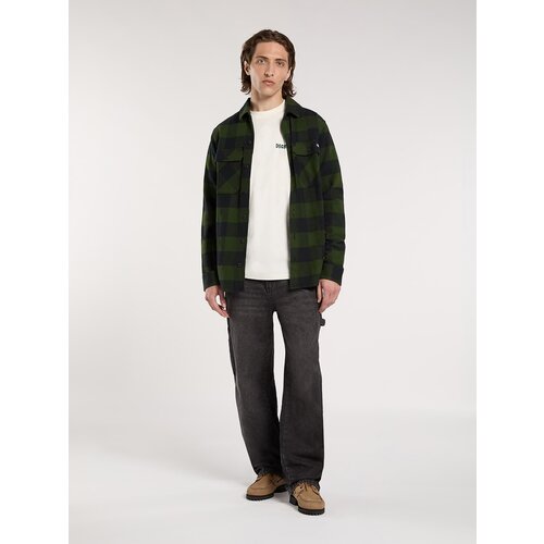 Dickies Srajca &amp;#039;Sacramento&amp;#039; mornarska / črna Slike
