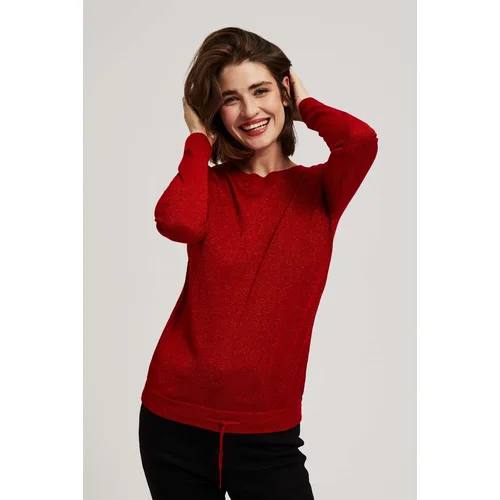 Moodo Sweater with metal thread