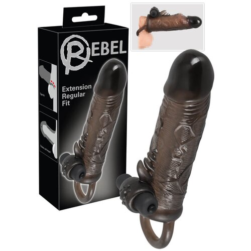 Rebel Regular - vibrirajuća ovojnica za penis (19 cm) Cijene