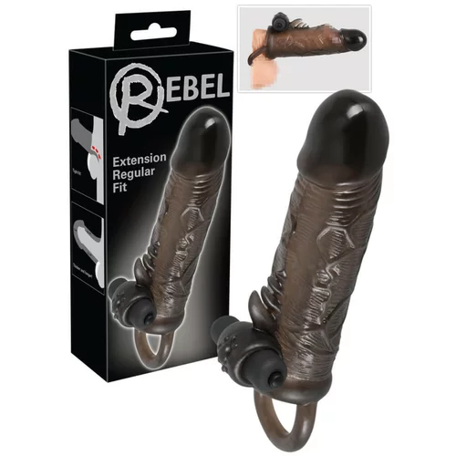 Rebel Regular - vibrirajuća ovojnica za penis (19 cm)