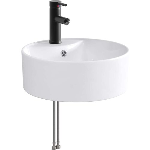  Umivaonik za kupaonicu Mat Crna 40,5 x 40,5 x 15 cm Metal Cijene