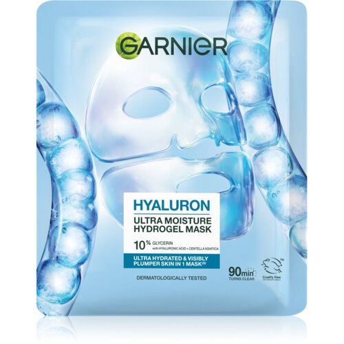 Garnier Hyaluron hidrogelna maska za obraz 1 kos Slike