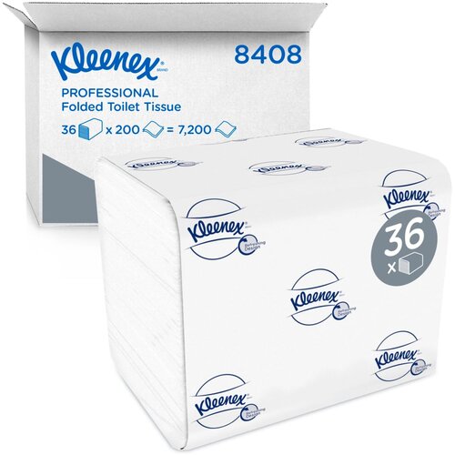 Kimberly Clark Kleenex UltraToalet papir u listićima, Dvoslojni, 36 komada Cene