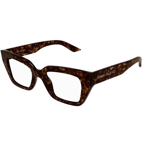 Alexander Mcqueen AM0453O 002 ONE SIZE (49) Havana/Kristalna Slike