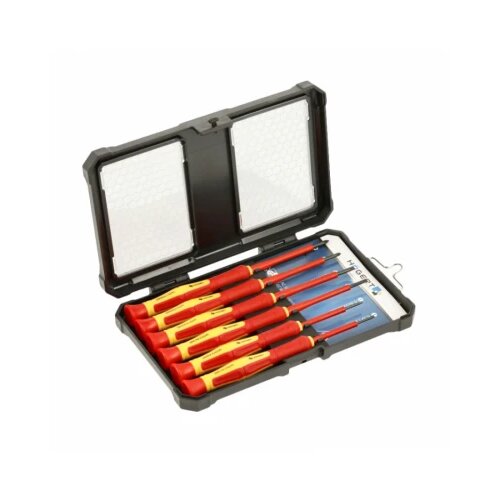  SET IZOLIRANIH ODVIJAČA 1000 V VDE 6 DELOVA PRECIZNI TIP2 HT1S987 Slike