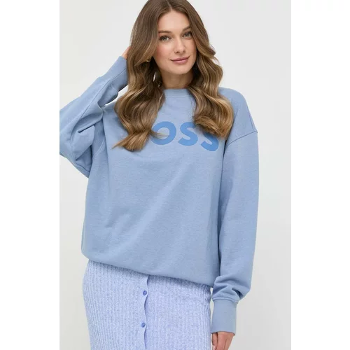 Boss Bombažen pulover ženska