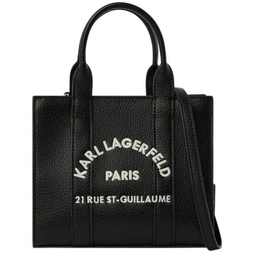 Karl Lagerfeld Torbe B1w30042 K/rsg Mn Square Tote Peb E Črna Slike