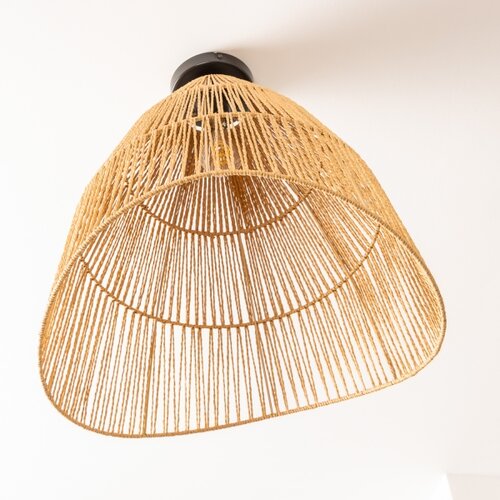  Brilagi - LED plafonski luster CERIA BOHO 1xE27/40W/230V prečnika 50 cm braon Slike