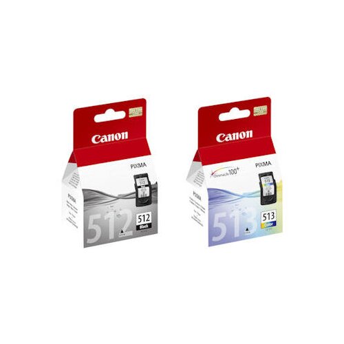 Komplet kartuš Canon PG-512 + CL-513, original Cene