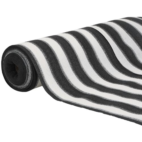  Mreža za privatnost antracit-bijela 1,5 x 25 m HDPE 195 g/m&amp;sup2; Slike