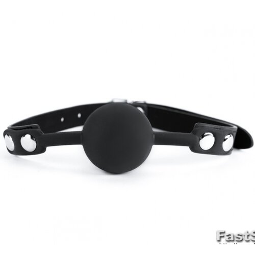 Black silicone ball gag silikonska kugla za usta AF1008 Cene