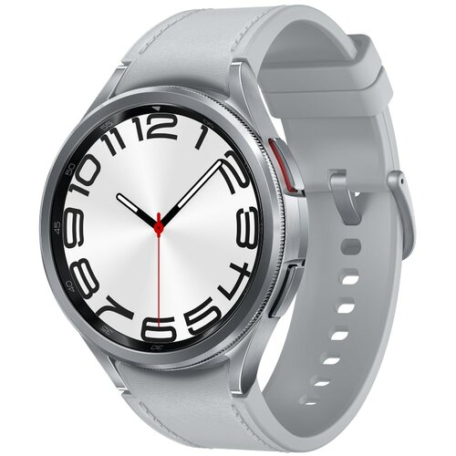 Samsung smart watch galaxy watch 6 classic lte 47mm srebrni (SM-R965FZS) Slike