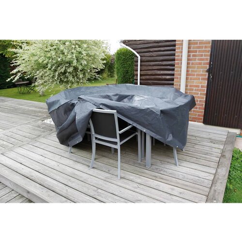 Maison Chic Prevleka za zunanjo pohi&amp;scaron;tvo - Pokrivalo za vrtno pohi&amp;scaron;tvo za pravokotne mize 225x143x90 cm, (21795360) Slike