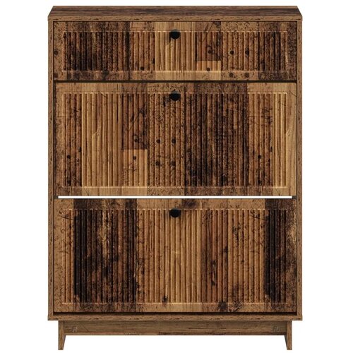  Ormar za cipele EDE 78 x 24 x 103 cm Konstruirano drvo - Staro drvo Slike