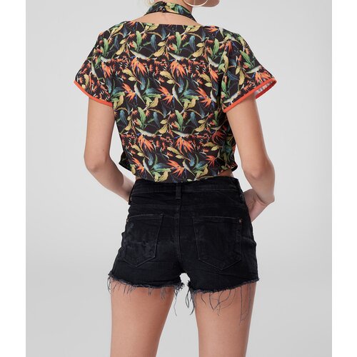 Trendyol Women's Blouse Multicolored Binding Cene
