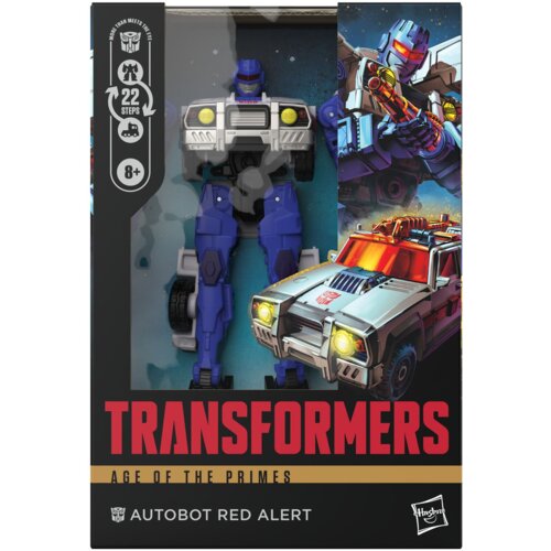 Transformers Age of the Primes Voyageur Autobot Rdeči Alarm Slike