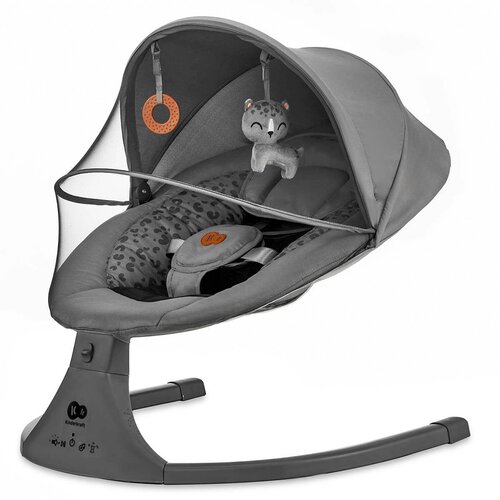 Kinderkraft Stolica Za Ljuljanje Lumi 2 Dark Grey Slike
