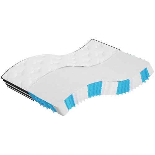 VidaXL Madrac s džepičastim oprugama srednji 140x190 cm Slike