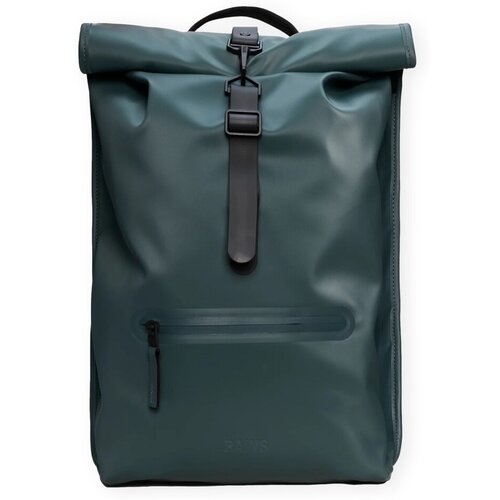 Rains Nahrbtniki Rolltop Rucksack W3 - Mystique Zelena Slike