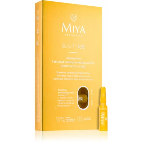 MIYA Cosmetics BEAUTY.lab intenzivni tretma z vitaminom C 7x1,5 ml