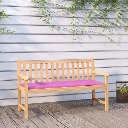 vidaXL Blazina za klop 2 kosa roza 180x50x7 cm blago Cene
