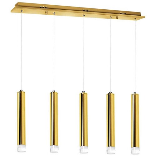  LED Luster na sajli GOLDIE 5xLED/25W/230V zlatni Cene