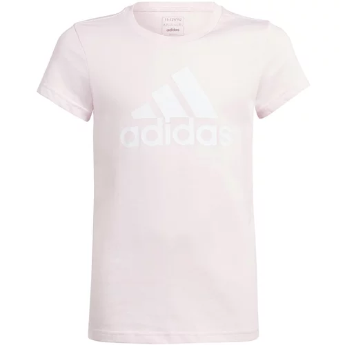 Adidas Funkcionalna majica roza / bela