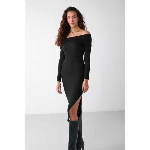 Grimelange Dress - Black - Bodycon Slike
