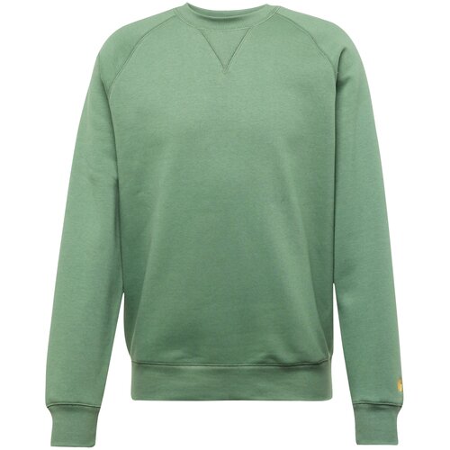 Carhartt WIP Majica 'Chase' rumena / temno zelena Cene