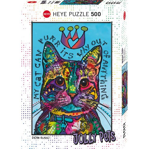Heye puzzle Dean Russo My Cat Can Purr 500 delova 29964 Slike