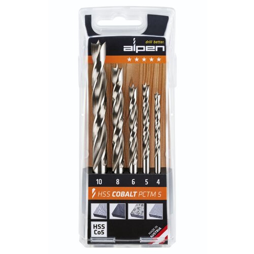 ALPEN-MAYKESTAG Alpen HSS-ECo5 PCTM 5-tlg Profi Holz Slike