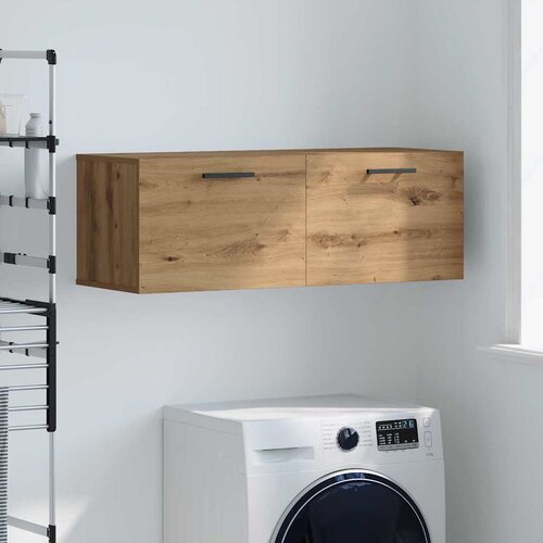 VidaXL Omarica na steni artisan hrast 100 x 36.5 x 35 cm Slike