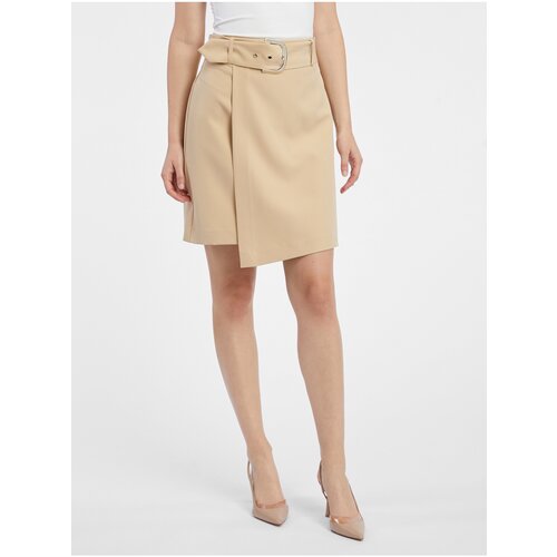 Orsay Beige Ladies Pencil Skirt - Women Slike