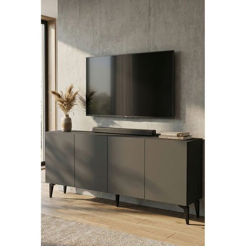 Hanah home komoda Lipa 180, 180 cm, antracit Cene