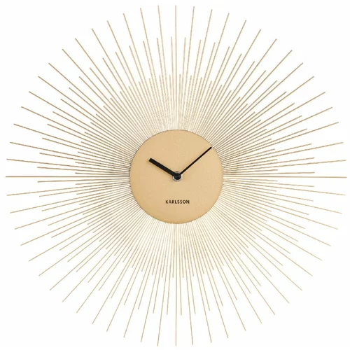 Karlsson Zidni sat u zlatnoj boji božur, ø 45 cm